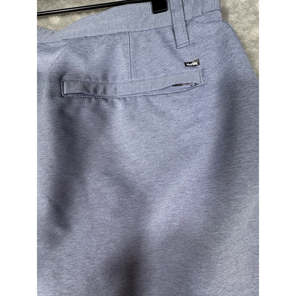 Hurley Boardshorts Blue Gray Size 36 Hybrid Shorts Beach Surfing Walking Surf - Picture 6 of 9